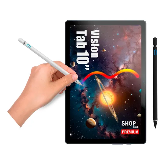 Caneta Touch Stylus Pen Para Tablet Positivo Vision 10