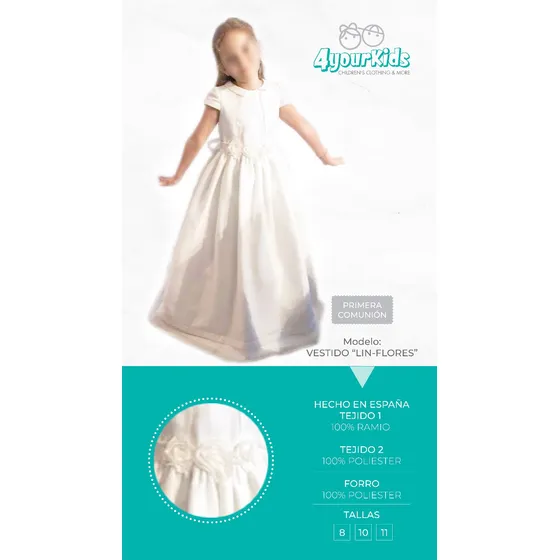 Vestidos De Primera Comunión, Marca Pili Carrera