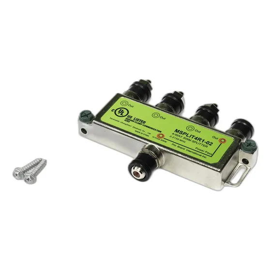 Divisor Smw De 4 Vias Aprobado Por Directv 2-2150 Mhz Swm M