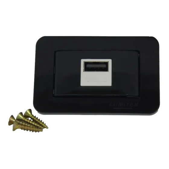 Tomada Para Móveis Usb Charger 5v Lumitek