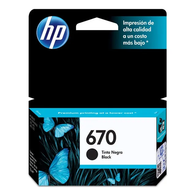 Cartucho Hp 670  Impresoras Deskjet Ink Advantage Cz113al
