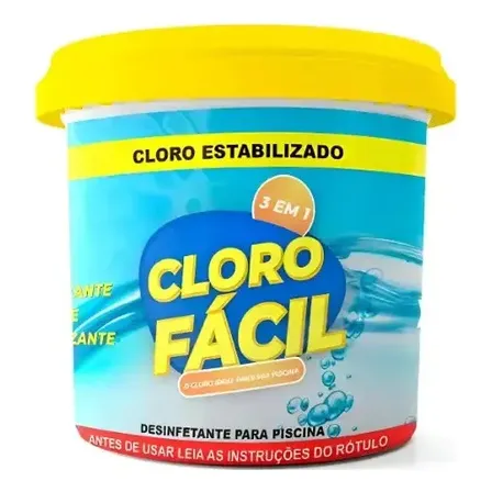Facil Para Piscinas 10kg Ultraclor Granulado