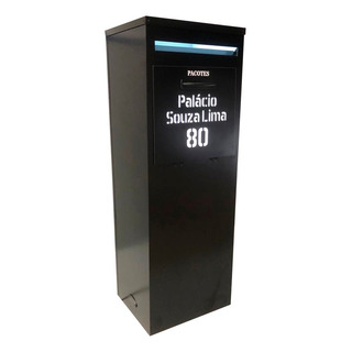 Caixa De Correio P/ Encomenda Pacote Iluminada Personalizada Caixa De Correio P/ Encomenda Pacote Iluminada Personalizada