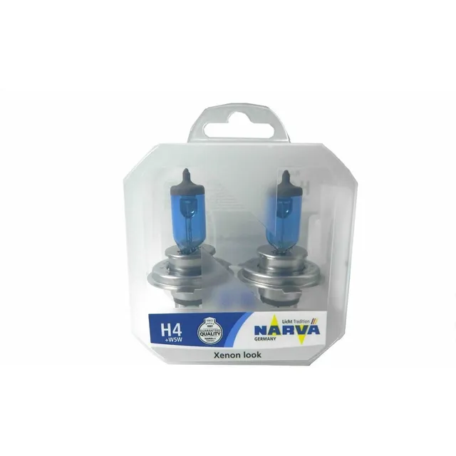 Lampara H4 Simil Xenon White Light 60/55  Narva Juego
