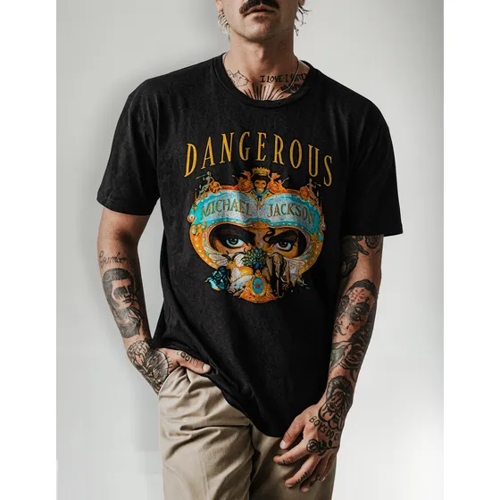 Polo Personalizado Michael Jackson Dangerous 