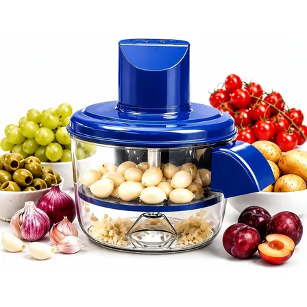 Descascador Elétrico Automático Frutas Alho Legumes Sem Fio 127/220v