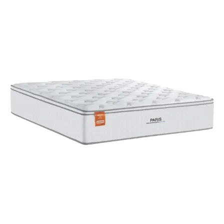 Colchão Inducol Paris Europillow - Branco - Queen