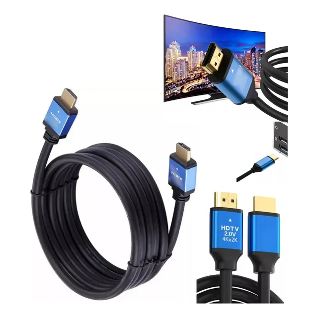 Cable Hdmi 4k Uhd V 2.0 2160p 10 Metros De Alta Velocidad