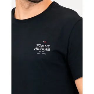Tommy Hilfiger Camiseta Tommy Hilfiger Stack Brand Love Azul Marinho