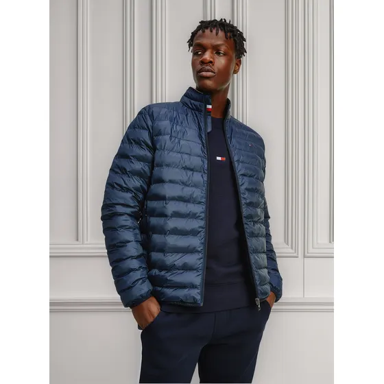 Chaqueta De Exterior Azul Oscuro Piezasable Tommy Hilfiger