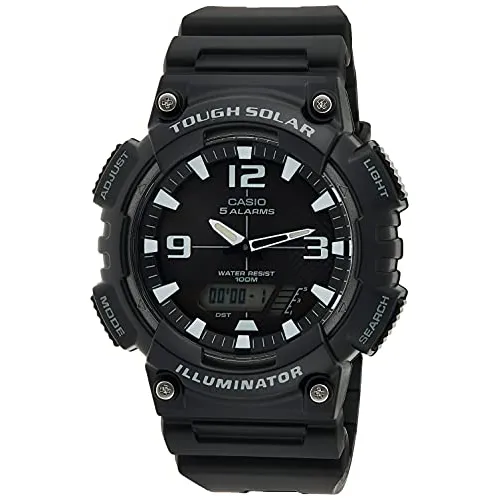 Combinación Solar Deportiva Casio Aqs810w-1avcf Aq-s810w-1av