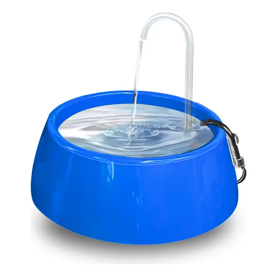 Bebedouro Fonte Little barata cães e gatos little Mec Pet pequena Cor Azul