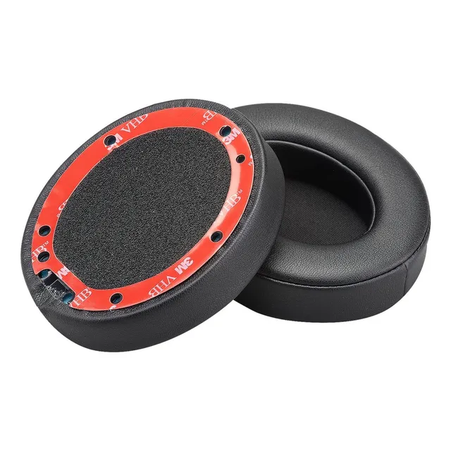 3 cojines MYCASED Audio Studio para Beats Studio 2/3, negros, 1 par, inalámbricos