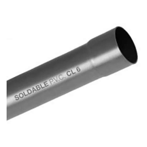 Tubo Soldable 50mm X 6mts Tigre Clase 6 Caño Piscina Riego