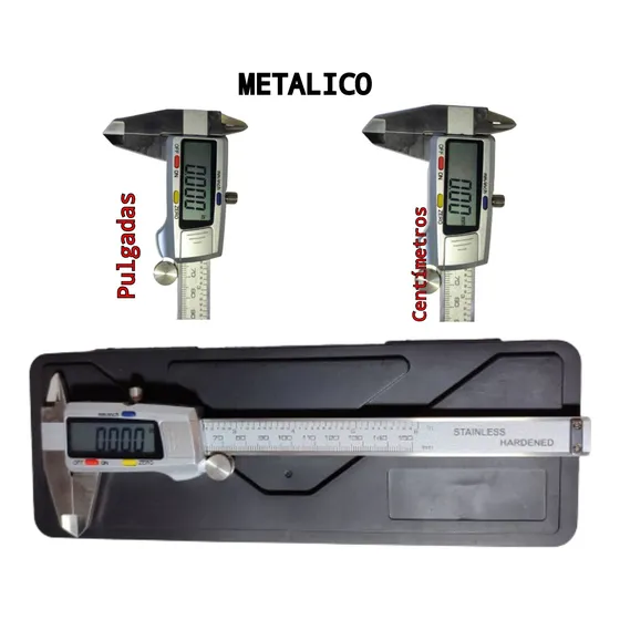 Vernier Digital Metalico Verniel Calibrador Bernier Berniel 