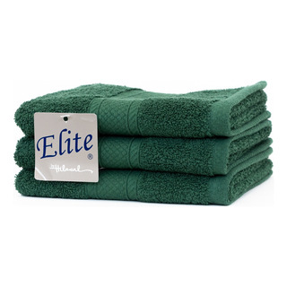 Paquete De 3 Toallas De Manos, Color Verde, 100% De Algodón Paquete De 3 Toallas De Manos, Color Verde, 100% De Algodón