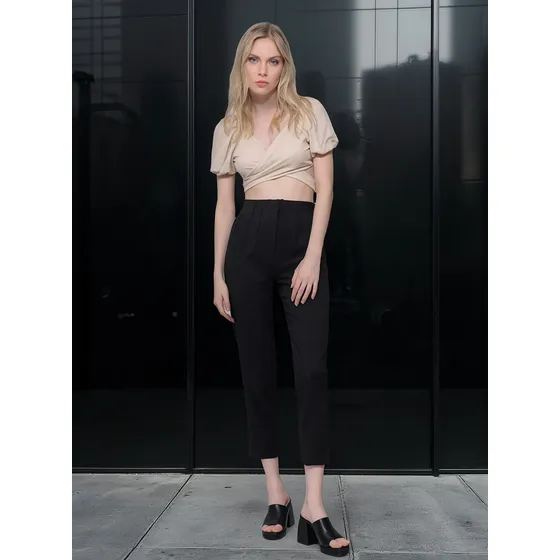 Pantalon  Mujer Seven Negro En Poliéster 28071587-10
