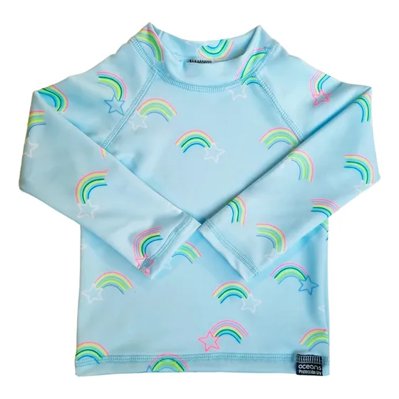 Remera Uv - Mangas Largas - Upf50+ Ocean5 - Bebes