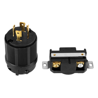 Conector De Gerador De 4 Pinos Nema L14-30 Rv Ac 125v-250v 3 Conector De Gerador De 4 Pinos Nema L14-30 Rv Ac 125v-250v 3