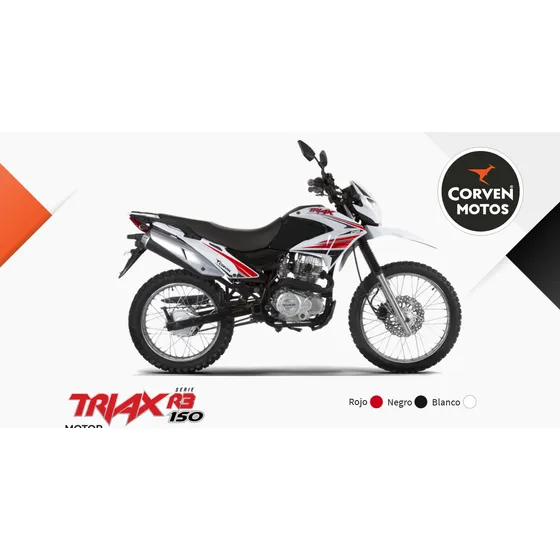 Moto Corven Triax 150 R3 + Casco De Regalo Mi Moto Sanvi.