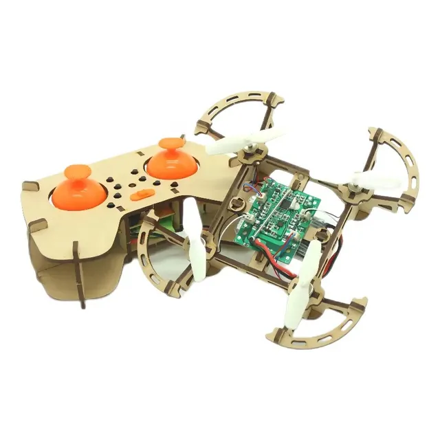 Kit De Dron Rc Diy Drone Para Armar Educativo Stem Ciencia Drone Para Armar