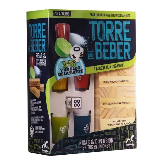 Juego De Mesa Torre Del Beber Atrevete A Jugarlo Novelty 18+