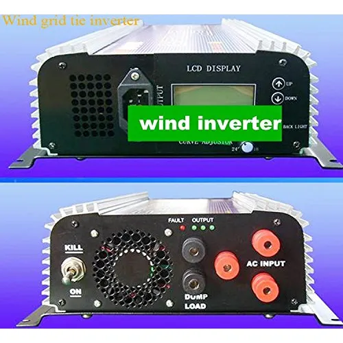 Gowe 1000 W 1kw Viento Red Tie Inverter (entrada 3phase Ac)