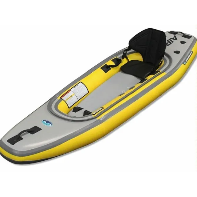 Kayak Inflable Walker Bay Americano Mochila Inflador Asiento