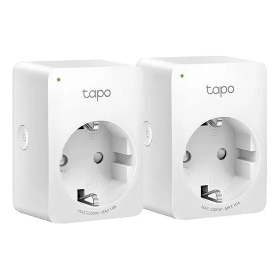 Enchufe Inteligente Wi-Fi TP-Link TAPO P100 2 unidades
