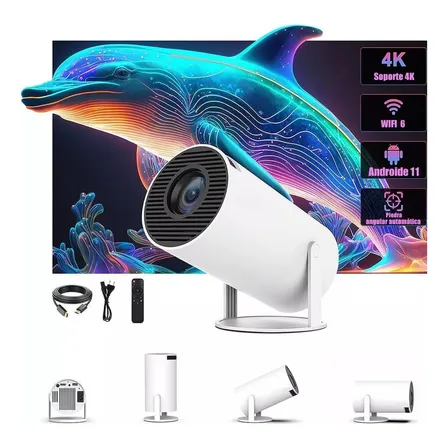Proyector Portátil 4k Mx100 Android Bluetooth Wifi 90-240v