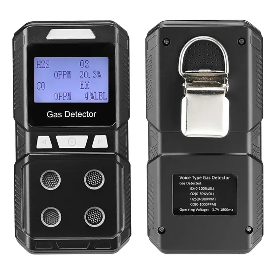 Detector De Gases Multi-gas 4 Em 1 C/ Garantia E Nota Fiscal