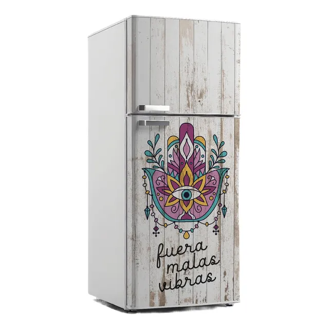 Vinilo Ploteo Decorativo Heladera - A Medida Calidad Premium