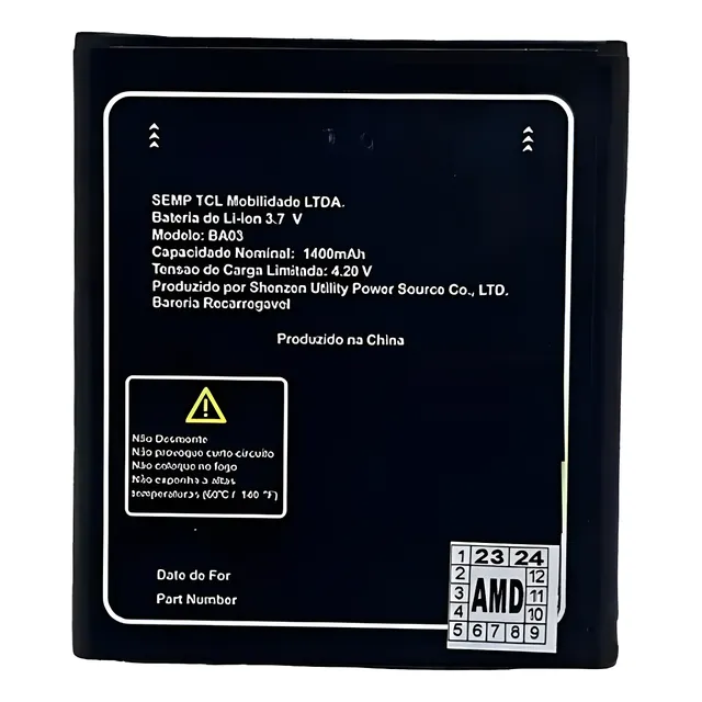 Bateira Ba03 Compatível Com Semp Go 3c