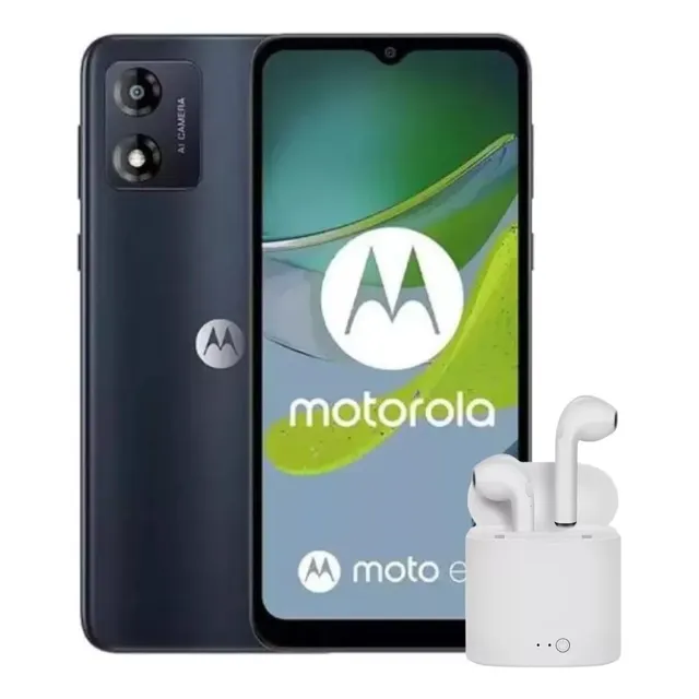 Celular Moto E13 Dual Sim 64 Gb 2 Gb Ram + Fone S/ Fio