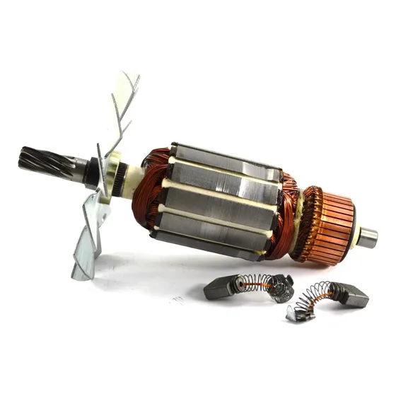 Induzido + Carvão P/ Serra Circular Makita Modelo 5900b 220v