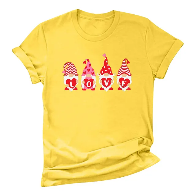 Blusa Informal Manga Enana Para Mujer Camiseta Bonita Moda