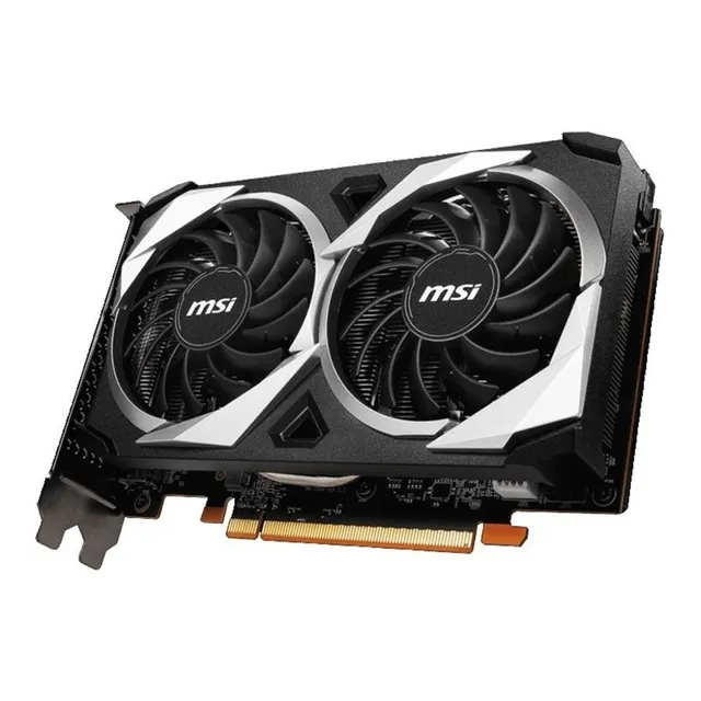 Placa De Video Radeon Rx 6500 Xt Mech 2x 4gb Oc Pcie 4.0