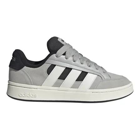 Tênis Masculino Grand Court Alpha adidas Cinza Lisa 41 Br