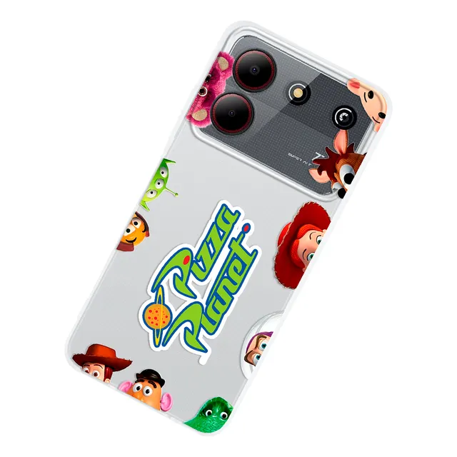 Funda Para Zte Personajes Toy Story Anticaída Antigolpe Case