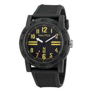 Reloj Nautica N83 Con Correa En Poliuretano Negro Negro Reloj Nautica N83 Con Correa En Poliuretano Negro Negro