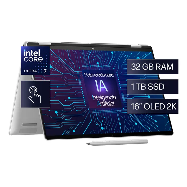 Notebook Hp Envy X360 16-ac0000la Intel Core Ultra 16'' 32GB RAM