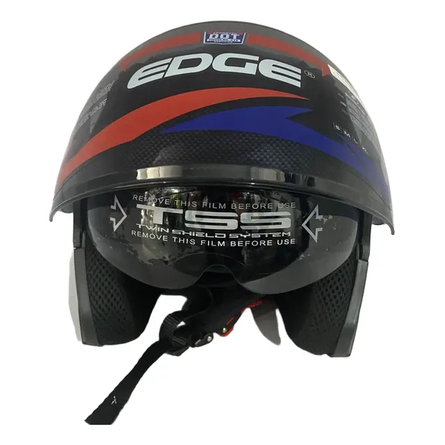 Casco Thunder Semi/int Vsor Metalizadobrillante Talla L Edge