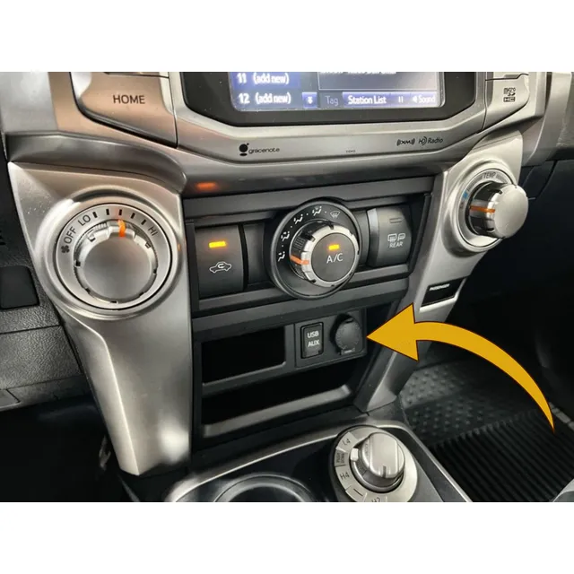 Conjunto Toma De Corriente Original Toyota 4runner 2010-2024