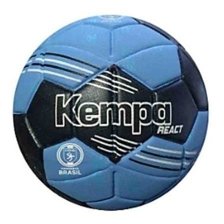 Bola Handebol Kempa React H1 Cor Azul/preto Tamanho Da Bola 1 Bola Handebol Kempa React H1 Cor Azul/preto Tamanho Da Bola 1
