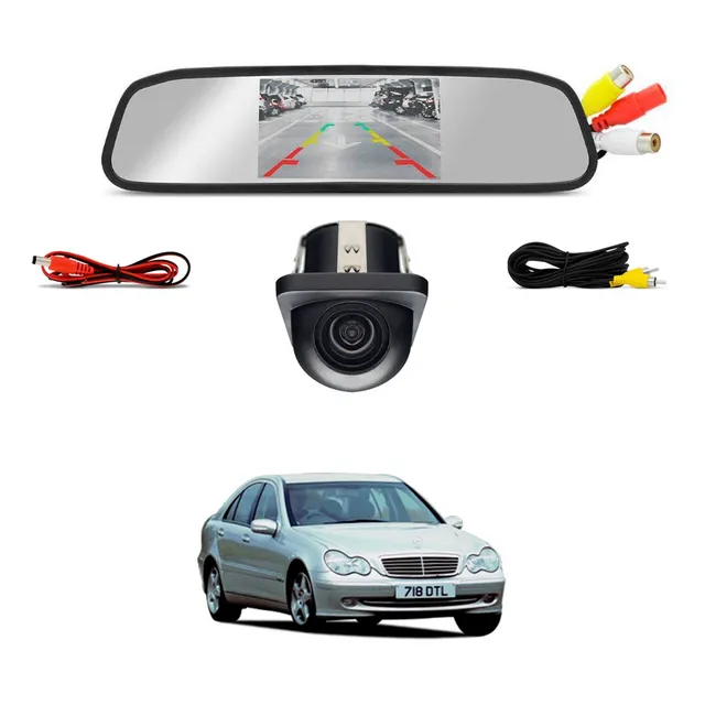 Kit Camera Retrovisor Mercedes C 180 200 K 230 240 320 2003