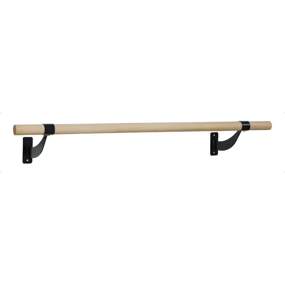 Barra De Madera De Pared Para Ballet Danza 1m Color Beige
