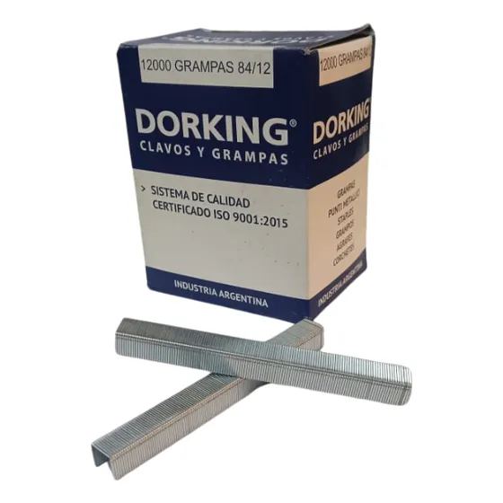 Grampas Para Engrampadora Dorking 8412 X12.000 Unidades