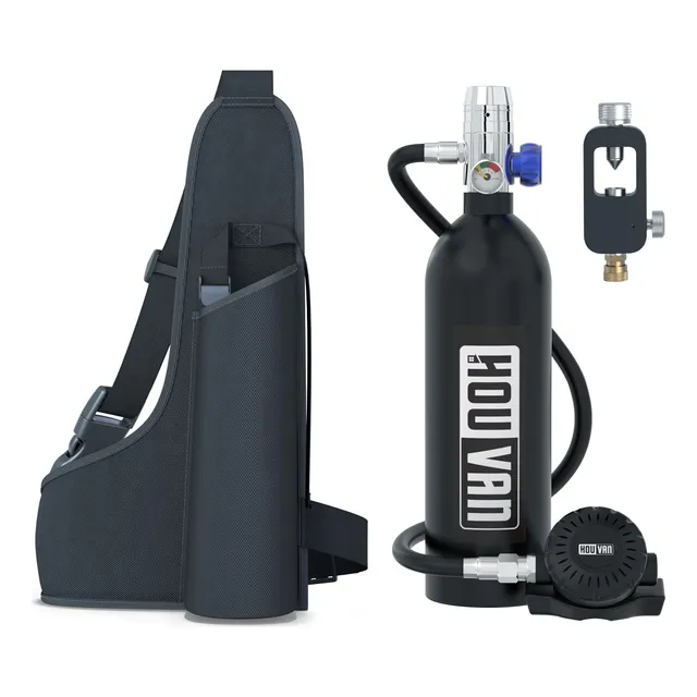 Mini Tanque Buceo H400 1.0l Capacidad Soporta Alrededor Agua
