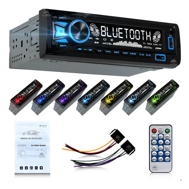 Som Automotivo Radio De Carro Potente 4x65w Melhor Que Soni
