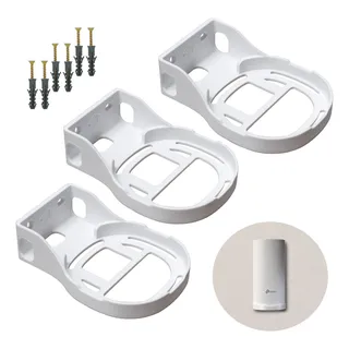 Kit 3 Suportes De Parede Roteador Mesh Tp Link Ac Deco M4 E4 Kit 3 Suportes De Parede Roteador Mesh Tp Link Ac Deco M4 E4